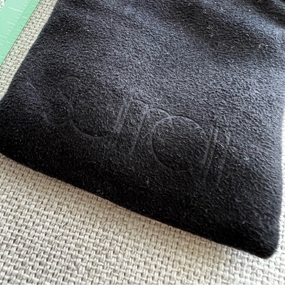 SURRATT Small Microfiber Velvet Drawstring Pouch